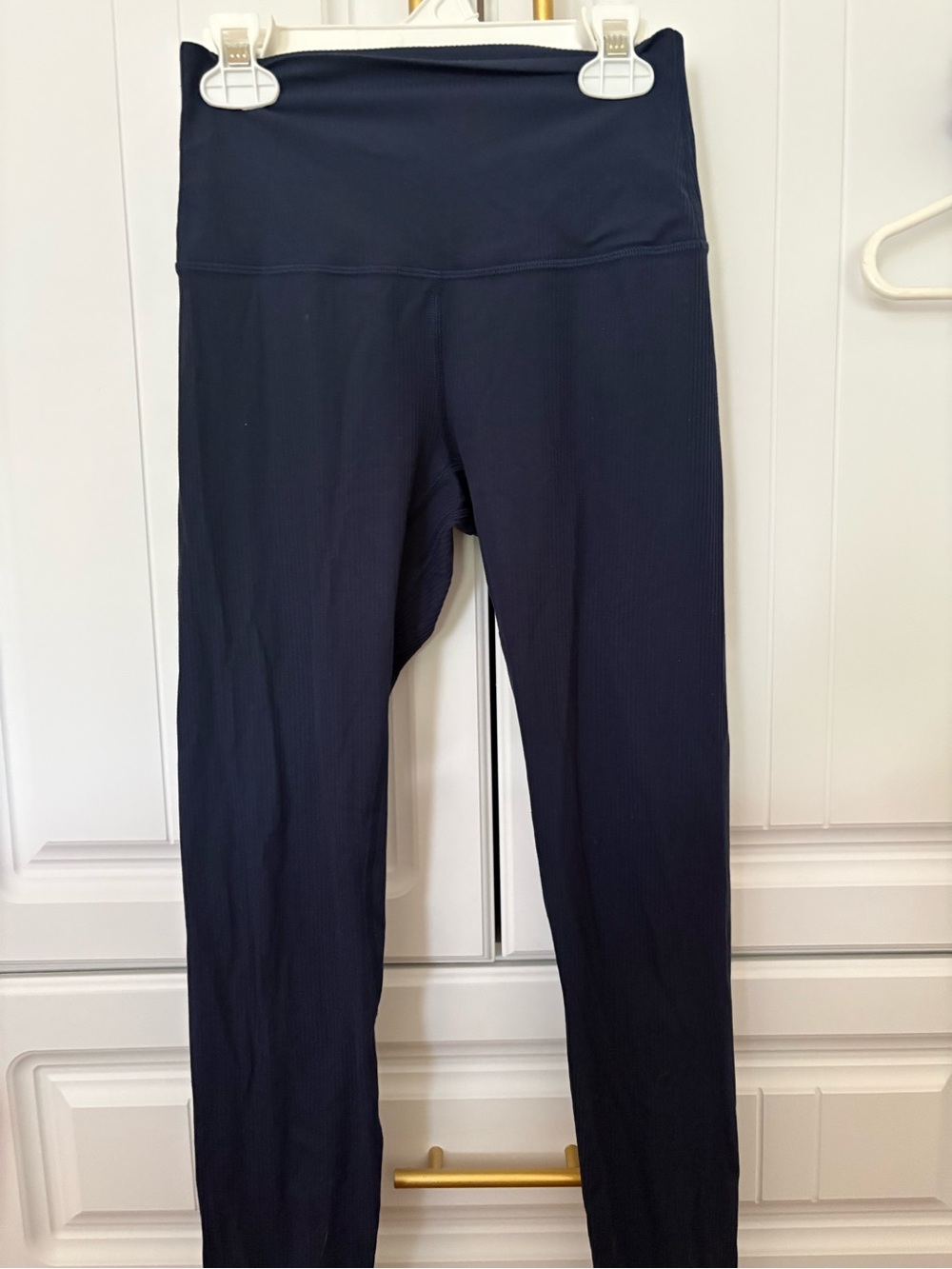 lululemon athletica Navy Ribbed Leggings